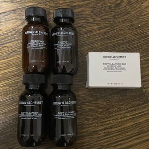 Unopened travel bath set